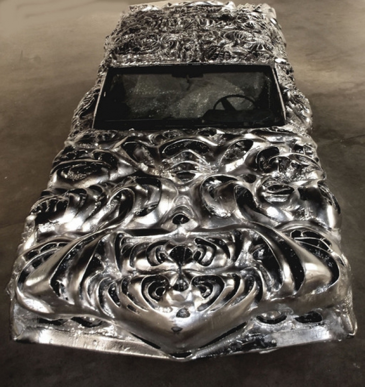 Un român a creat un Ford Torino înfricoşător (FOTO)