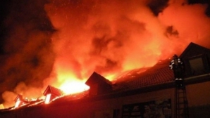 Un nou incendiu la Moscova. Un depozit cu produse chimice, cuprins de flăcări