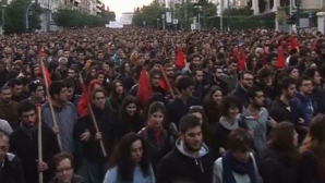 Atena: Un marş de comemorare s-a transformat într-un protest anti-austeritate