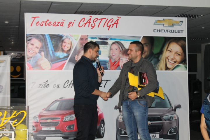 Centrul Auto Chevrolet Moldova anunţă învingătorii concursului "Testează şi Câştigă 7 zile cu Chevrolet" (FOTO)