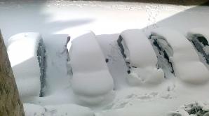 (FOTO) Fenomen rar la Ierusalim: A nins, iar zăpada este de aproape de jumătate de metru