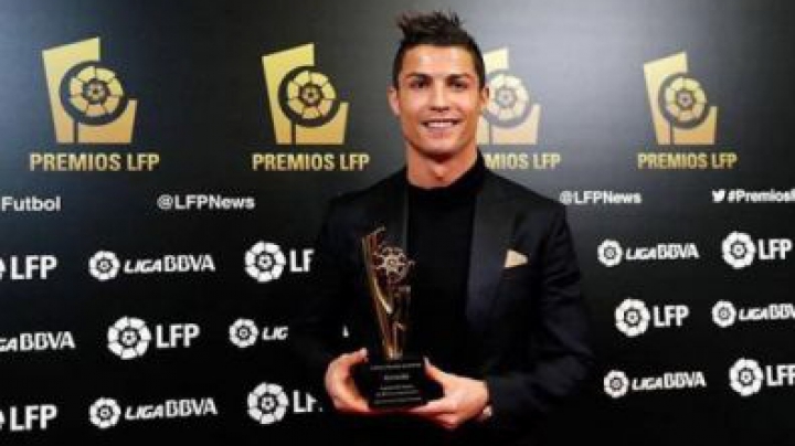 Cristiano Ronaldo a câştigat premiul pentru cel mai bun jucător din Spania