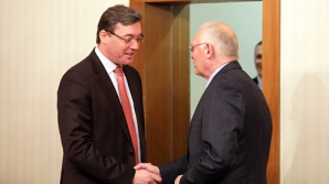 Igor Corman a avut o întrevedere cu fostul vicepreşedinte al Comisiei Europene Günter Verheugen. Vezi despre ce au discutat  