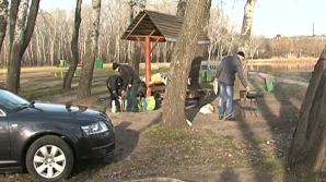 Privelişti rar întâlnite în toiul iernii. "Este pentru prima dată când fac asta"