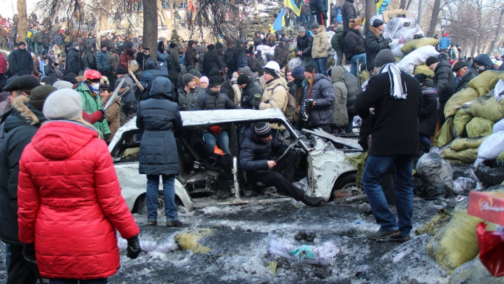 (LIVE-VIDEO/FOTO) Tensiunile continuă la Kiev! Protestatarii au ocupat sediul Ministerului Justiției