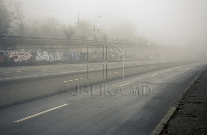 IMAGINI DE GROAZĂ. Aşa a arătat astăzi o parte a capitalei 