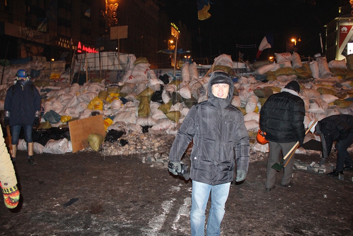 (GALERIE FOTO) Publika TV, în centrul evenimentelor de la Kiev. Ce au surprins colegii noştri în timpul protestelor de pe Euromaidan