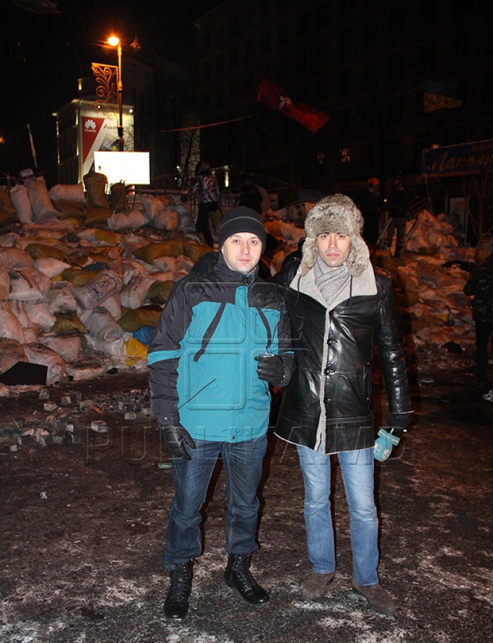(GALERIE FOTO) Publika TV, în centrul evenimentelor de la Kiev. Ce au surprins colegii noştri în timpul protestelor de pe Euromaidan