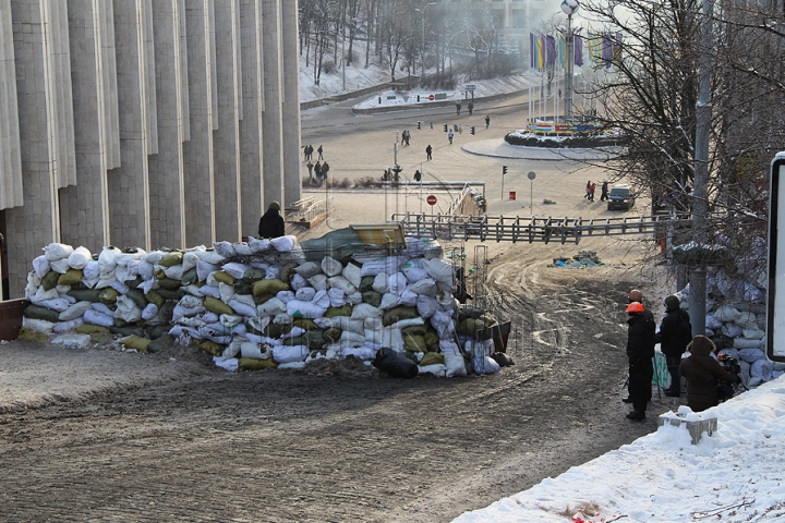 (GALERIE FOTO) Publika TV, în centrul evenimentelor de la Kiev. Ce au surprins colegii noştri în timpul protestelor de pe Euromaidan