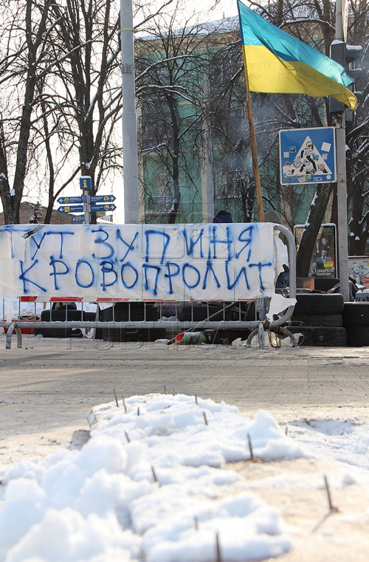 (GALERIE FOTO) Publika TV, în centrul evenimentelor de la Kiev. Ce au surprins colegii noştri în timpul protestelor de pe Euromaidan