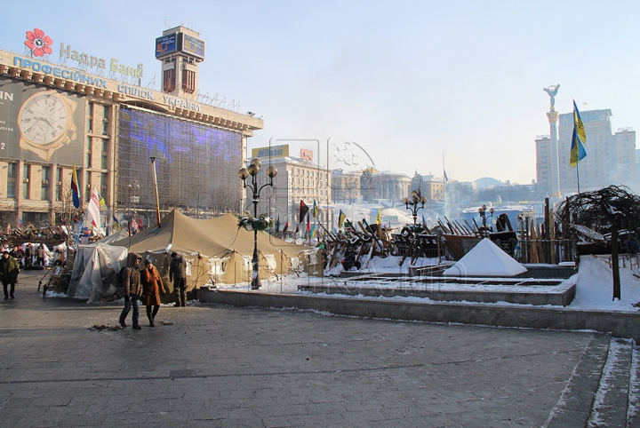 (GALERIE FOTO) Publika TV, în centrul evenimentelor de la Kiev. Ce au surprins colegii noştri în timpul protestelor de pe Euromaidan