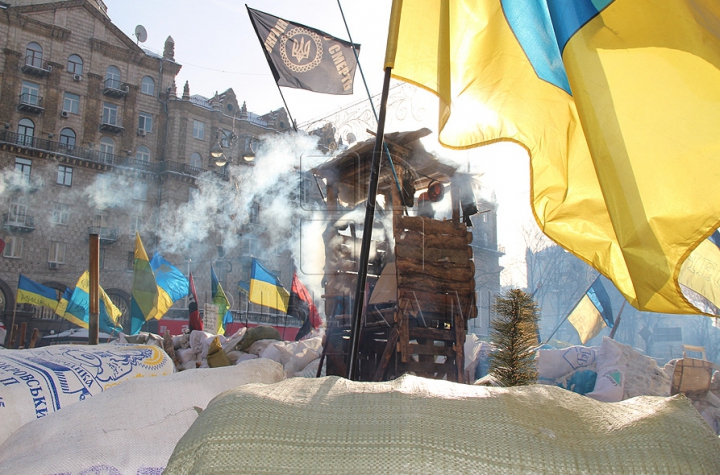 (GALERIE FOTO) Publika TV, în centrul evenimentelor de la Kiev. Ce au surprins colegii noştri în timpul protestelor de pe Euromaidan