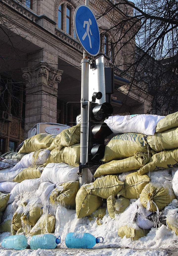 (GALERIE FOTO) Publika TV, în centrul evenimentelor de la Kiev. Ce au surprins colegii noştri în timpul protestelor de pe Euromaidan