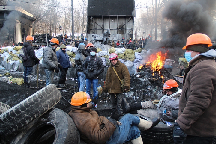 (GALERIE FOTO) Publika TV, în centrul evenimentelor de la Kiev. Ce au surprins colegii noştri în timpul protestelor de pe Euromaidan