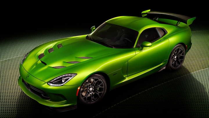 SRT Viper, acum mai veninos şi mai... verde 