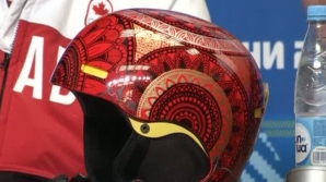 JO 2014: Un schior canadian va purta o cască pictată de prietena sa bolnavă de cancer