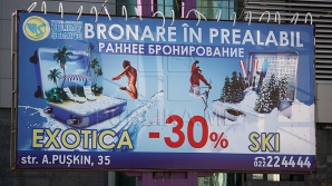 Mai puţină reclamă pe străzile Chişinăului. Autorităţile intenţionează să reducă spaţiile pentru publicitate