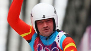 Reprezentantul Moldovei la Olimpiadă, proba de sanie, nemulţumit de echipament