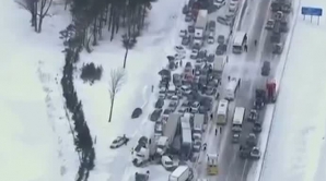 Vreme extremă în SUA: Sute de familii evacuate, magazine închise şi accidente în lanţ 