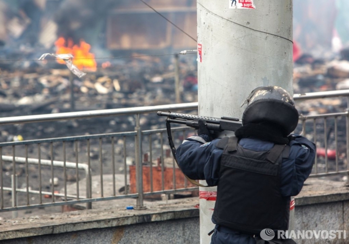 Maidanul, în 10 fotografii sugestive. AŞA arată centrul Kievului acum