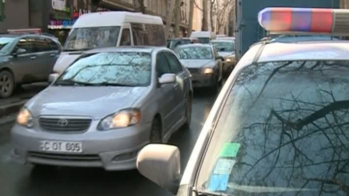 InfoTrafic: Străzile Capitalei unde se circulă cu dificultate la moment