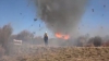 Imagini spectaculoase! O tornadă a apărut pe neprins de veste din foc (VIDEO)