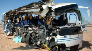 Accident rutier grav în Egipt: Peste 22 oameni au murit iar alţi 25 au fost răniţi (VIDEO)