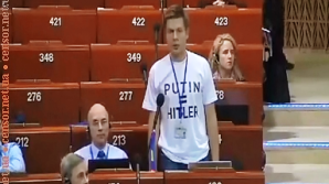 "Putin = Hitler". Protestul unui deputat ucrainean la Congresul puterilor locale de la Strasbourg (VIDEO)