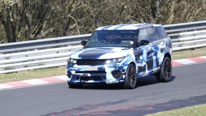 Range Rover Sport RS ar putea avea în jur de 550 de cai putere