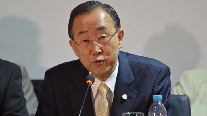 Ban Ki-moon i-a propus lui Vladimir Putin să trimită o misiune de observatori în Ucraina