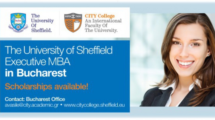 Burse pentru managerii moldoveni la programul Sheffield Executive MBA oferit la Bucureşti
