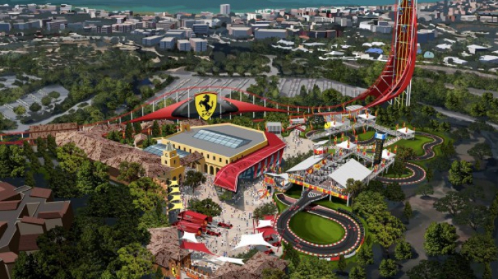 Ferrari va construi un parc de distracţii în staţiunea PortAventura din Spania (FOTO)