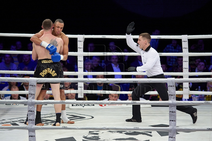 GALA KOK 2014: Kickboxerul moldovean Constantin Ţuţu l-a învins pe ucraineanul Igor Liapin (GALERIE FOTO)