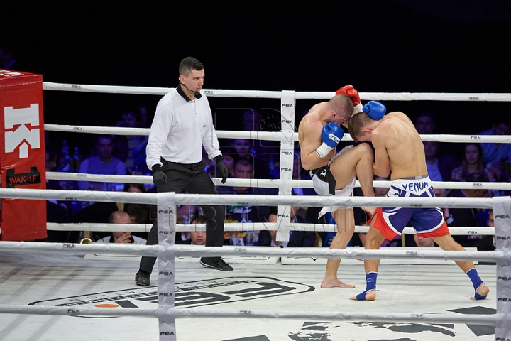 GALA KOK 2014: Kickboxerul moldovean Constantin Ţuţu l-a învins pe ucraineanul Igor Liapin (GALERIE FOTO)