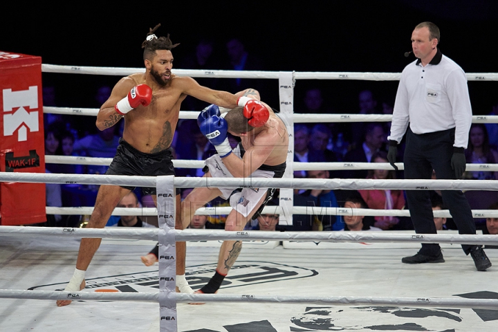 GALA KOK 2014: Kickboxerul moldovean Constantin Ţuţu l-a învins pe ucraineanul Igor Liapin (GALERIE FOTO)