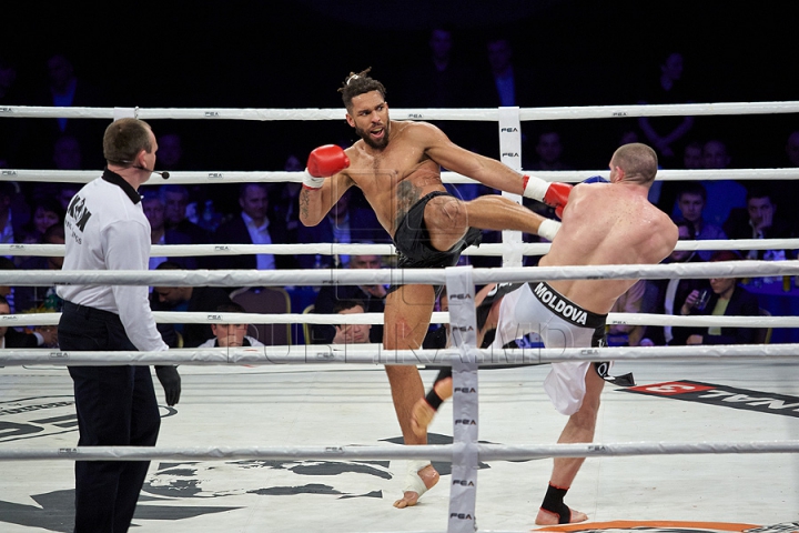 GALA KOK 2014: Kickboxerul moldovean Constantin Ţuţu l-a învins pe ucraineanul Igor Liapin (GALERIE FOTO)