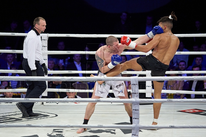 GALA KOK 2014: Kickboxerul moldovean Constantin Ţuţu l-a învins pe ucraineanul Igor Liapin (GALERIE FOTO)