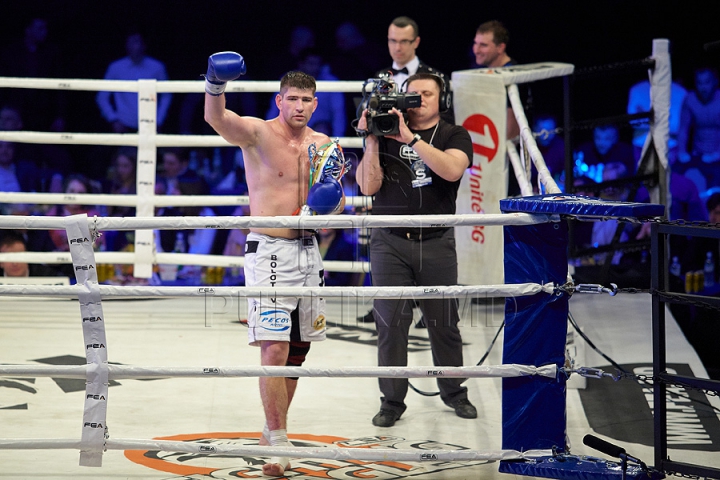 GALA KOK 2014: Kickboxerul moldovean Constantin Ţuţu l-a învins pe ucraineanul Igor Liapin (GALERIE FOTO)