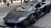 Lamborghini Aventador filmat în momentul impactului pe o strada din Londra (VIDEO)