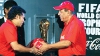 Trofeul Cupei Mondiale a ajuns în Brazilia! La ceremonie a participat legendarul fotbalist Alberto Torres