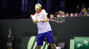 Tenismenii moldoveni se pregătesc de meciul cu Danemarca