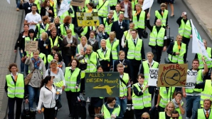 Greva piloţilor de la cea mai mare companie aeriană din Germania continuă pentru a doua zi