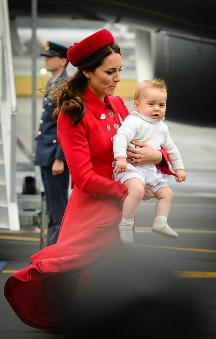 Prinţul George în primul său turneu regal în Noua Zeelandă (FOTO/VIDEO)