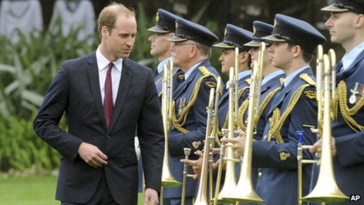 Prinţul George în primul său turneu regal în Noua Zeelandă (FOTO/VIDEO)