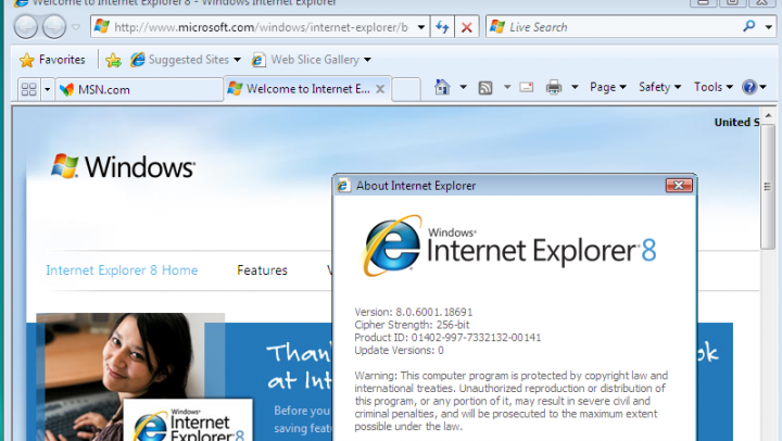 Este OFICIAL: Internet Explorer este vulnerabil la atacurile hackerilor