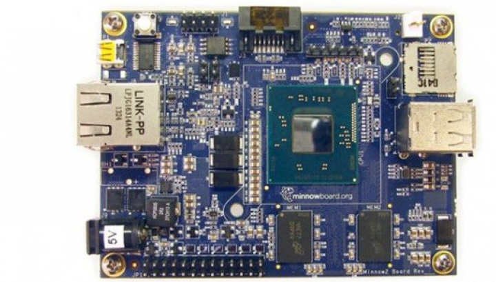 Intel anunţă noul său mini sistem într-o placă - MinnowBoard Max