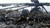 NO COMMENT! Imagini video cu un elicopter al trupelor guvernamentale, care a fost distrus la Sloviansk