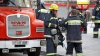 Pompierii, în alertă! Un incendiu a izbucnit într-un microbuz din capitală (VIDEO/FOTO)