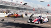 Accident SPECTACULOS în IndyCar! Sebastian Saavedra a fost lovit din spate de doi piloţi (VIDEO)