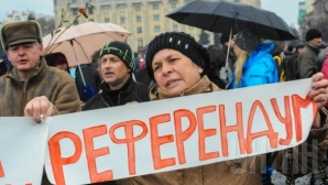 Referendum cu arma la tâmplă! Cum s-au desfăşurat alegerile în estul Ucrainei (VIDEO)
